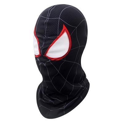 China Wholesale Custom Marvel Main Hero Cosplay Party Fun Cloth Venom Realistic Spiderman Face Covering for sale