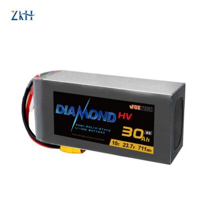 China Consumer Electronics Diamond 6S/12S 30000mAh 33000mAh 38000mah HT State Semi-Solid Li-ion Battery for Bumblebee, RC Model, Helicopter and UAV for sale