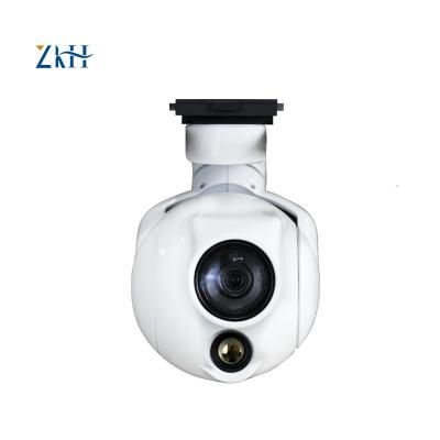 China Human Motion Tracking Dual Optical Zoom Sensor 30X Camera EH30-M Triaxial TIR Gimbal for Search and Rescue Drone Aircraft UAV for sale