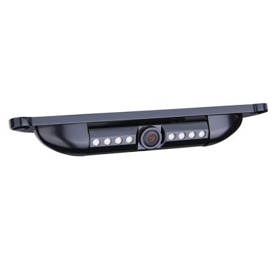 China 733*493 with 8 LED and IR night vision 170 degree low illumination American short license plate camera for sale