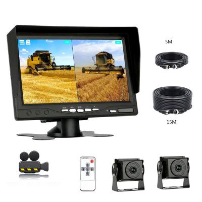 China Reverse parking monitor. HD AHD Truck Night Vision Backup Camera 7 Inch Car Reverse Monitor For Bus Car for sale