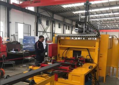 China C And C Plasma Cutter H Beam Production Line With Hypertherm Plasma Generator for sale