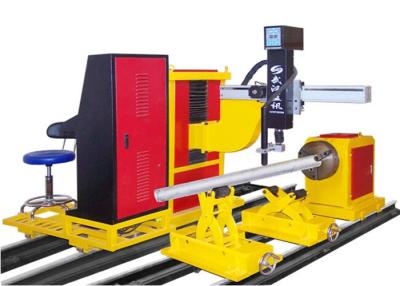 China Energy Efficiency Cnc Automatic Pipe Cutting Machine For Intersection Cutting for sale