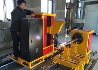 China Hypertherm CNC Pipe Cutting Machine With 6000mm Effective Cutting Length for sale