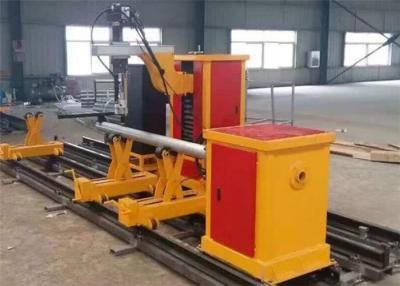 China 30mm - 1000mm Diameter CNC Pipe Cutting Machine 1000Kg Loading Capacity for sale