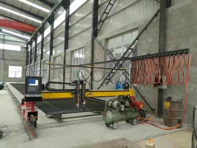 China Máquina de corte resistente do combustível do Cnc Oxy, máquina de corte grossa da placa de metal à venda