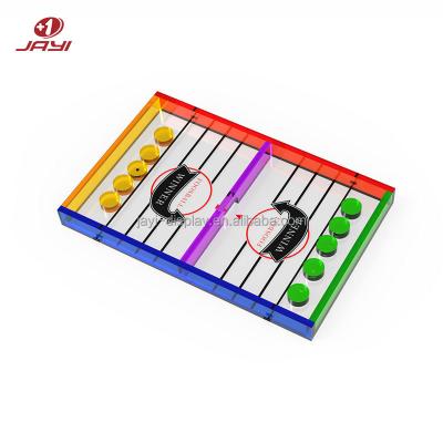 China Quick Sling Puck Game, Portable Slingpuck Board Game, Foosball Slingshot Game Gift Custom Acrylic Sling Foosball Board for sale