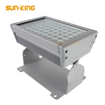 China DC 24V LANDSCAPE Rectangular 3 in 1 RGB DMX512 Facade Building Spot Light 100W 200W LED Floodlight Spotlight for sale