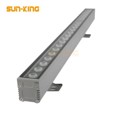 China LANDSCAPE project 100cm park ip65 rgb aluminum exterior wall seal 18W 24W 36W led dmx bar light for sale