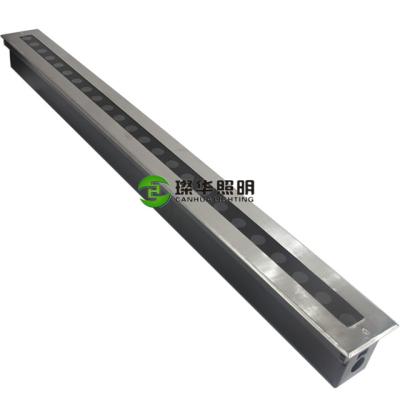 China Aluminum Outdoor Stage Ground Mounted Waterproof IP67 Led 1000mm Underground Light 18W 24W 36W for sale