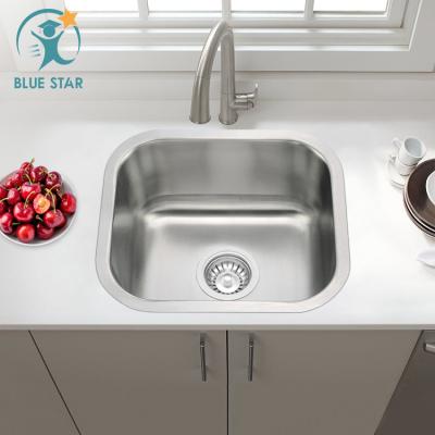 China Without Faucet Wholesale 304 Stainless Steel Kitchen Sinks Farmhouse Cheap Modern Kitchen Sink for sale