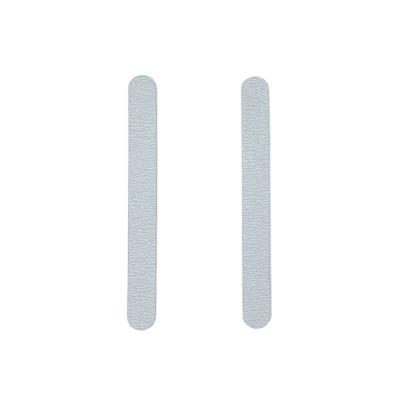 China Custom Gray Nail File Eco-friendly Abrasive Zebra Dust Emery Board Wholesale 80/100/120/150/180/240/320 for sale