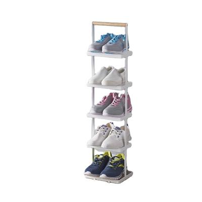 China Creative NordicinsStyle factory shoe cabinet storage rack shoes iron shoe rack viable household direct for sale