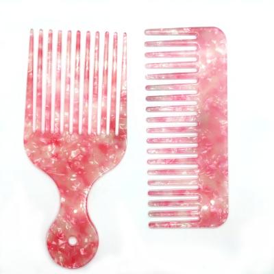 China Comfortable Cellulose Acetate Combs Bridal Hair Combs Massage Pearl Hair Shorts Headwear Hair Combs For Ladies for sale