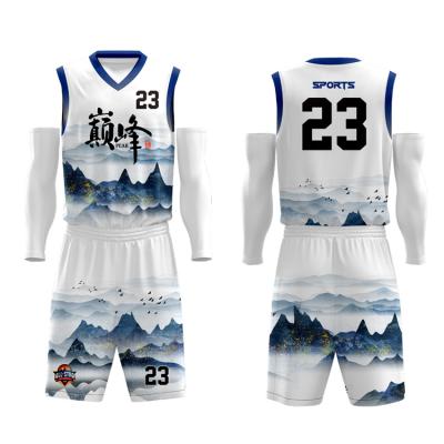 China New Product Breathable Digital Sublimation Printing Mens Tank Tops Custom Basketball Stamped Singlet Plain for sale