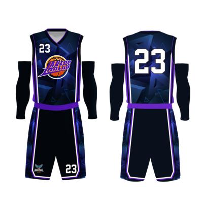 China Breathable Special Price Accept Customer Logo Oem Men Basketball Jerseys Stamped Basketball Tank Top Set for sale