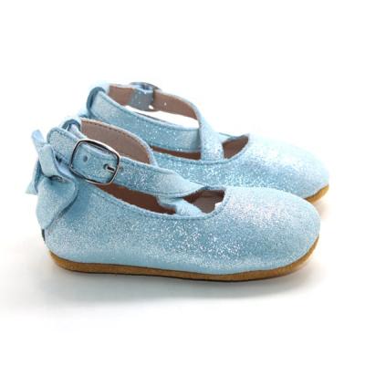 China ARCH SUPPORT Manufacturer Accept Custom Logo Baby Flat Children's Leather Stylish Casual Shoes for sale