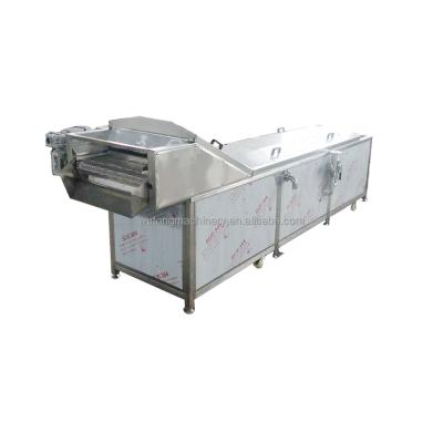 China Save Fruit Vegetable Mango Seaweed Broccoli Lettuce Onion Power Conveyor Ginger Blanching Machine for sale