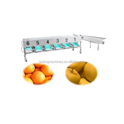 China Potato Vegetable Orange Tomato Apple Fruit Snack Factory Fruit Grading Machine Sorter Sorter for sale