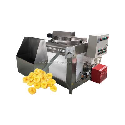 China Energy Saving Industrial Automatic Onion Rings Frying Machine Continuous Onion Frying Machine for sale