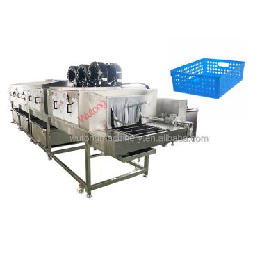 China Hotels Factory Equipment Pallet Bin Washing Machine Necessary Cleaning Egg Tray Washing Machine for sale