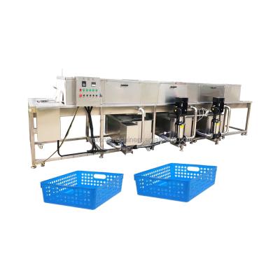 China Stainless Hotels Seed Starting Egg Crate Machine Plastic Box Washing Machine / Trays Poultry Cleaning Seal for sale