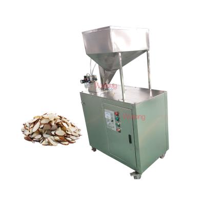 China Dairy Factory Peanut Slice Cutter Chestnut Cashew Nuts Cutting Almonds Nuts Slicer Pistachio Peanut Slicing Machine for sale