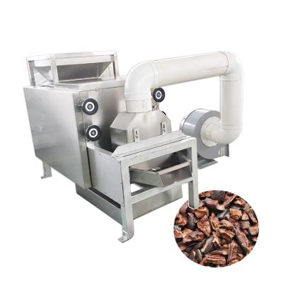 China Easy Cocoa Bean Peel Removing Peeling Cocoa Bean Husk Remover Machine From China Factory High Efficiency Operation for sale