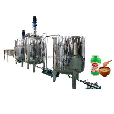 China High Efficiency Industrial Automatic Sesame Tahini Production Line With High Output Capacity for sale