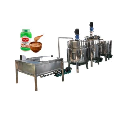 China High Efficiency Peanut Butter Making Line Machine Sesame Paste Processing Line for sale