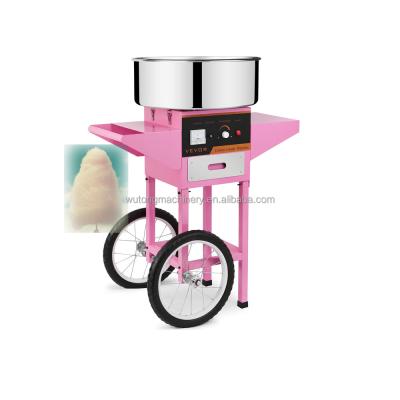 China CE clean easy good quality free standing digital electric sugar cart commercial cotton candy floss machine for sale