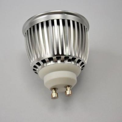 China Pure 6 Watt GU10 Led Lights CE / ROHS 500 - 600 lm Ra80 for sale