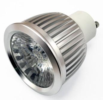 China Driverless 6 Watt GU10 LED Spotlight Samsung LED CE ROHS Ra80 for sale