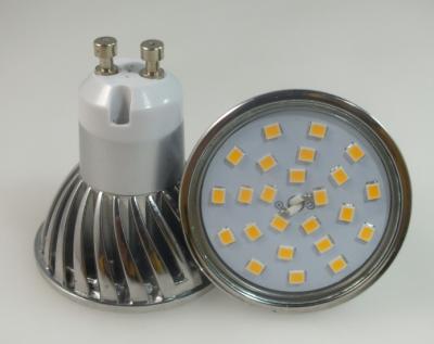 China SMD2835 4.5Watt GU10 LED Spotlight Beam Angle 120° 2800K - 6500K for sale