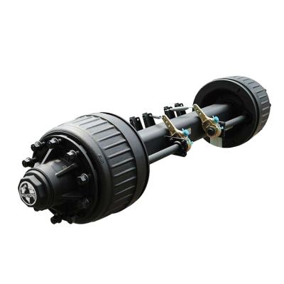 China Trailer parts Huatong agricultural tratrailer axle with disc brake agricultural trailer axle 8 ton bogie axle for sale