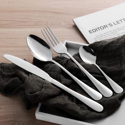 China Sustainable Elegant Flatware Dinner Set Cutlery Set Flatware Set Stainless Steel Cutlery for sale