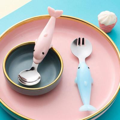 China Good quality stainless steel viable spoon travel cutlery kids cutlery and fork set factory direct sale for sale