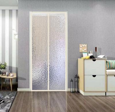 China Kitchen Gas Screen Door Magnetic Curtains Home Decor Anti-mosquito Insulated And Anti-Cold PVC Insulated Industrial Door Curtain for sale