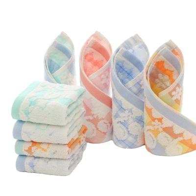 China Factory Direct Wholesale Children's Set 100% Cotton Pillow Face Towel Home for sale