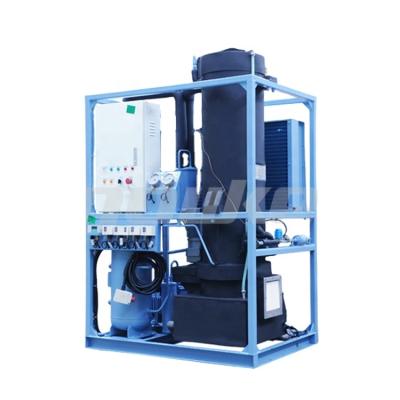 China Snowkey 1000Kg Industrial Tube Ice Machine With Ammonia for sale