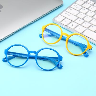 China Blue Light Blocking Kids Logo UV400 Custom Lens Glasses Optical Glasses for Kids Computer Glasses Eyewear for sale