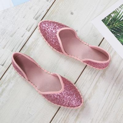 China Fashion Bling Bling Flat Shoes for sale