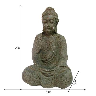 China Decor or Zen Garden Sculptures JiXin OEM Mini Buddha Statue Small Meditating Buddha Statue ODM Status Home Office Global Statue Small Meditating Buddah for sale