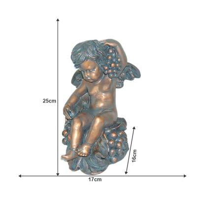 China Angel Modern OEM ODM JiXin Decoration Resin Crafts Religious Home Decor Abstract Resin Custom Catholic World Outdoor Holy Statue for sale