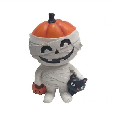 China Custom ODM OEMWholesale Europe Halloween JIN XIN Resin Ornaments Crafts Decoration Figurines Decorations For Home Gifts Resin Crafts for sale