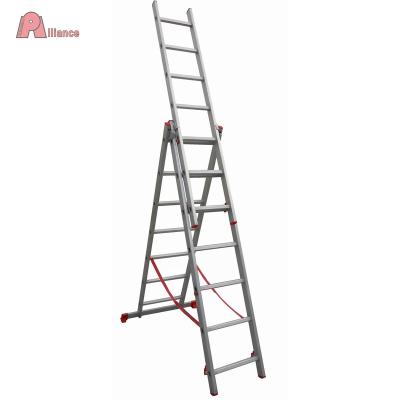 China Folding Ladder Combination Aluminum Extension Ladder with Different Sizes for sale