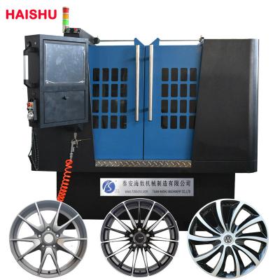 China Machinery Repair Shops Diamond Cut Car Alloy Wheel Rim Repair CNC Lathe Machine for sale