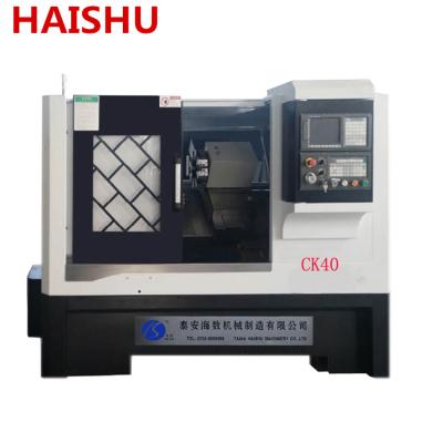 China Metal Processing Horizontal Inclined Bed CNC Lathe CK4030 for sale