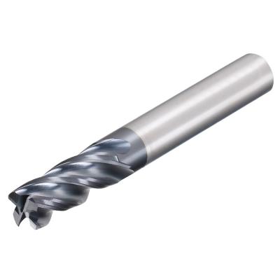 China CNC Process CNC Milling Cutter Solid Carbide End Mills Stainless Steel Endmill for sale