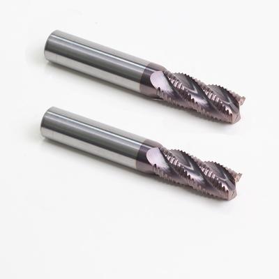 China CNC Machining Center End Mill Carbide Endmill Molino De Extremo DM Cutting Rough Mills for sale